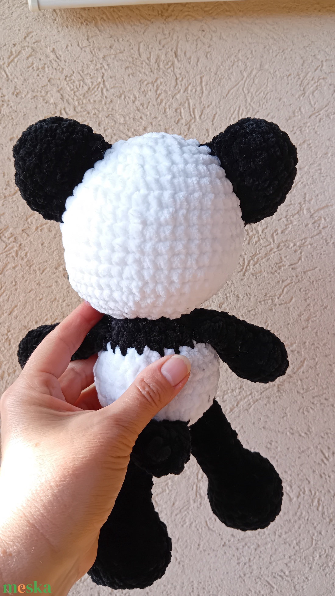 Panda maci - játék & sport - plüssállat & játékfigura - maci - Meska.hu