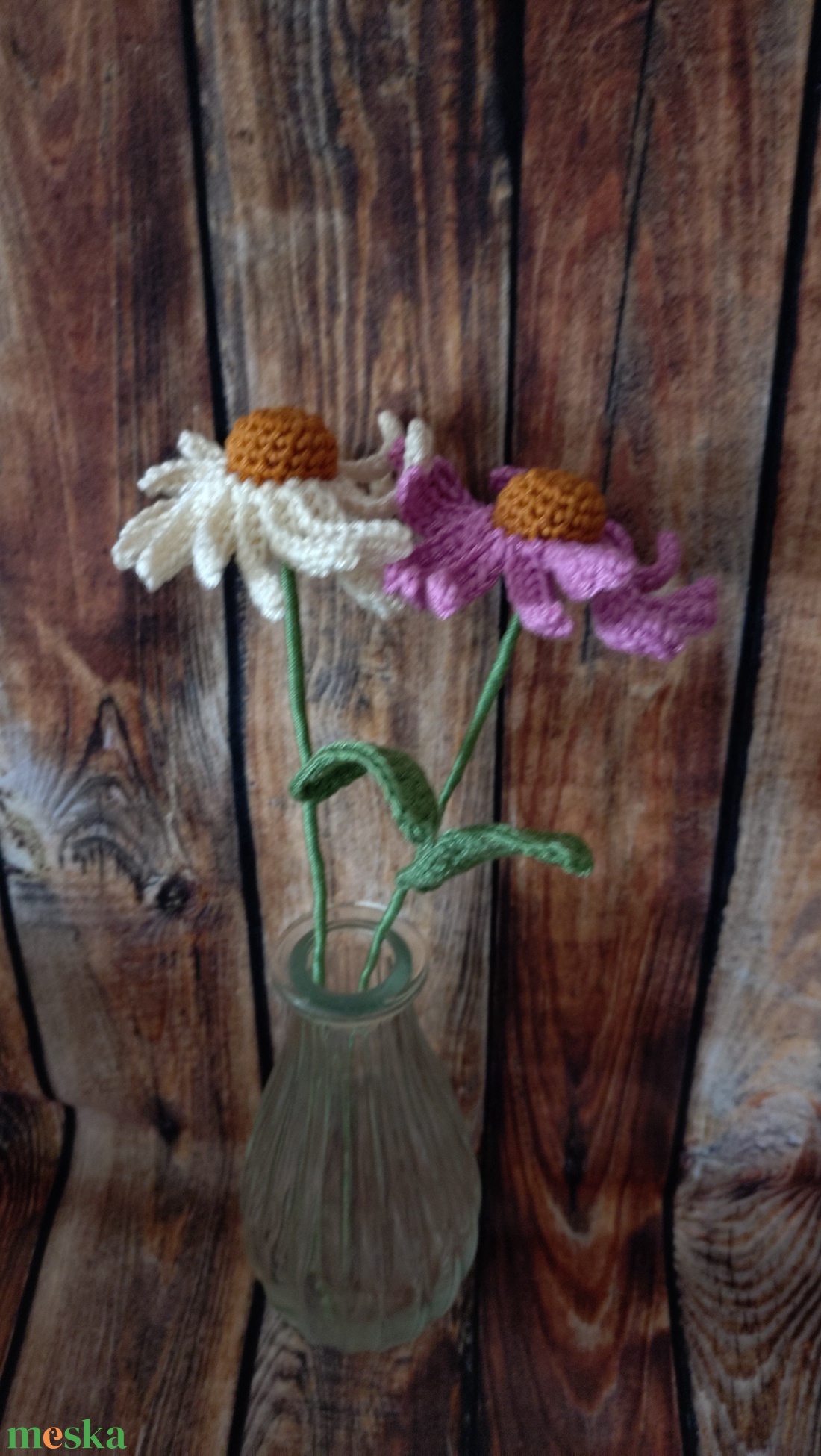 Horgolt echinacea - otthon & életmód - dekoráció - virágdísz és tartó - csokor & virágdísz - Meska.hu Horgolt echinacea - otthon & életmód - dekoráció - virágdísz és tartó - csokor & virágdísz - Meska.hu