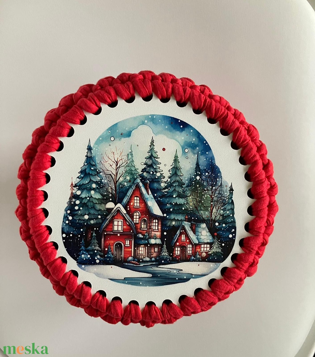 Horgolt kosár téli kunyhó tetővel - karácsony - karácsonyi lakásdekoráció - karácsonyi lakásdíszek - Meska.hu Horgolt kosár téli kunyhó tetővel - karácsony - karácsonyi lakásdekoráció - karácsonyi lakásdíszek - Meska.hu