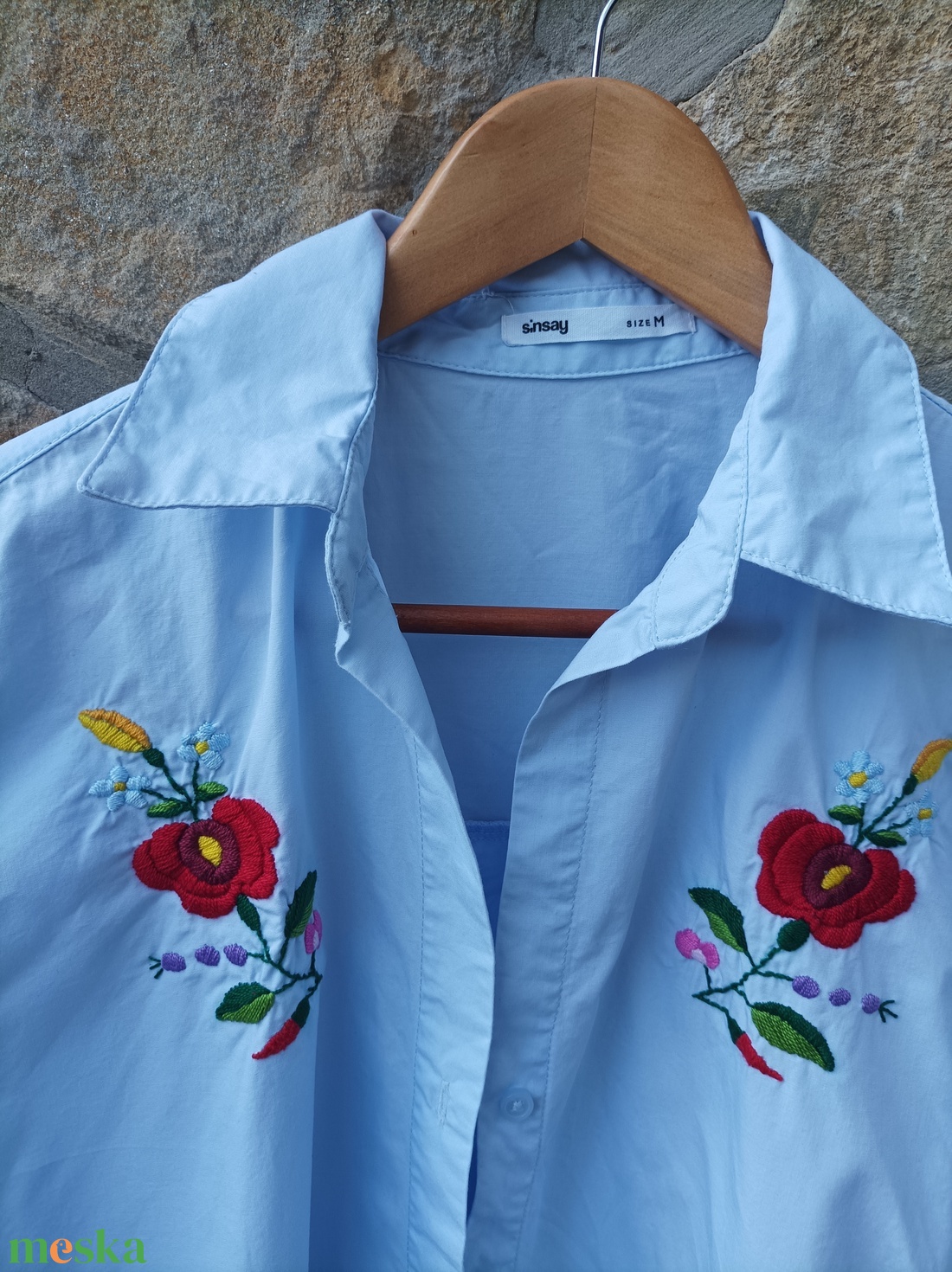 Kzzel hîmzett ing - ruha & divat - női ruha - blúz - Meska.hu