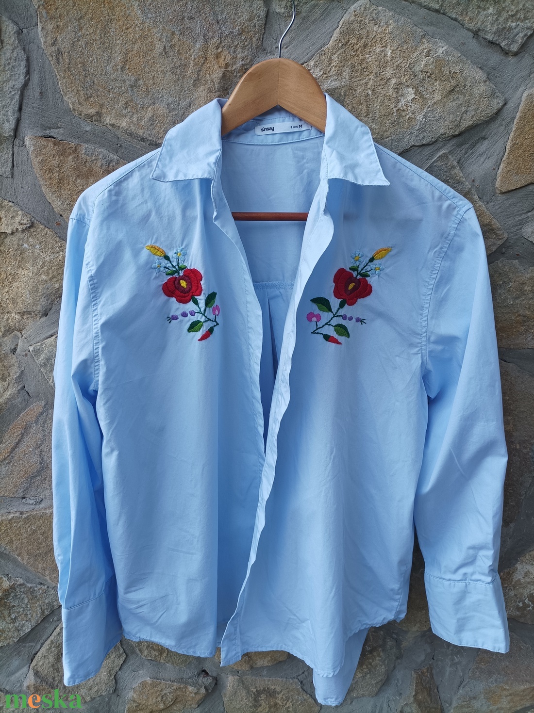 Kzzel hîmzett ing - ruha & divat - női ruha - blúz - Meska.hu