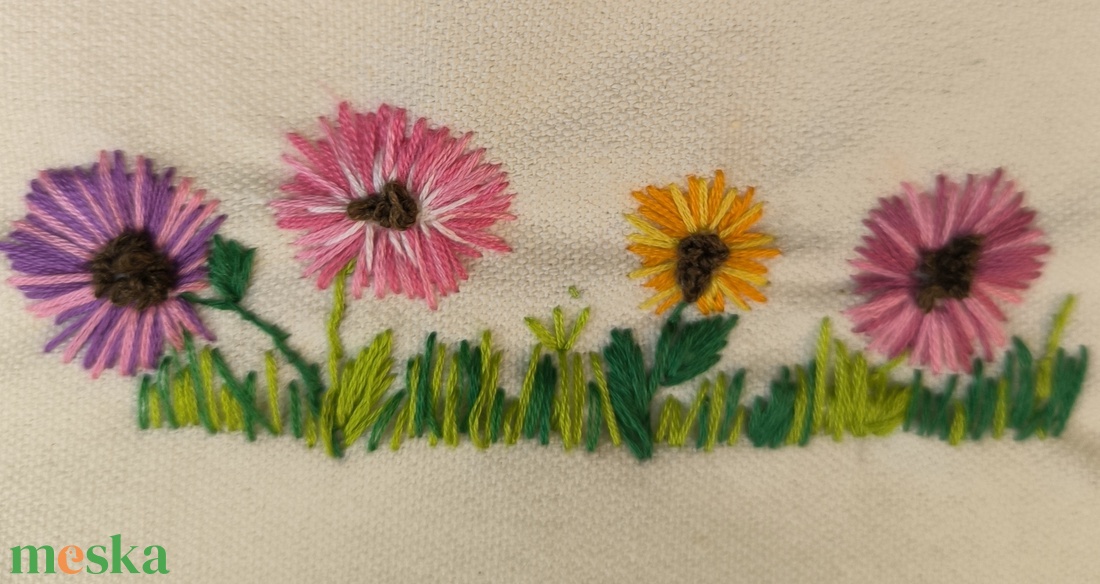 K�zzel hîmzett kozmetikai t�ska - táska & tok - neszesszer - Meska.hu