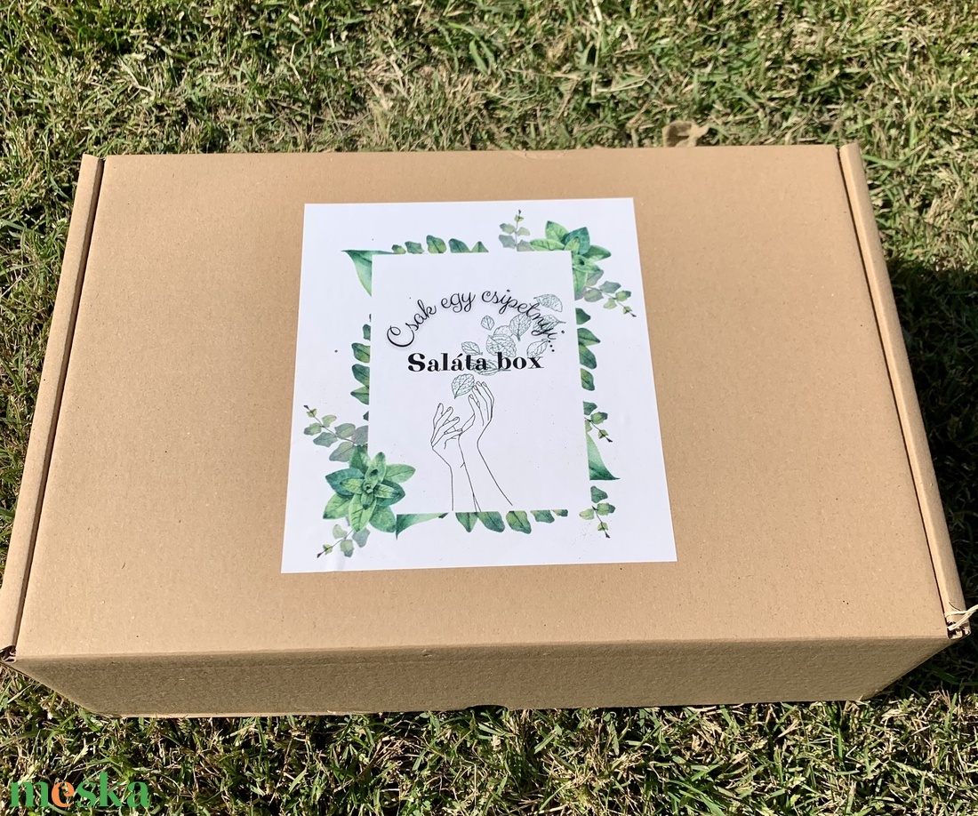 Saláta box - diy (csináld magad) - egységcsomag - Meska.hu Saláta box - diy (csináld magad) - egységcsomag - Meska.hu
