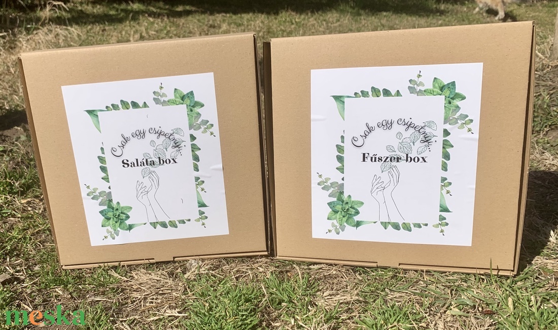 Saláta box  - diy (csináld magad) - egységcsomag - Meska.hu