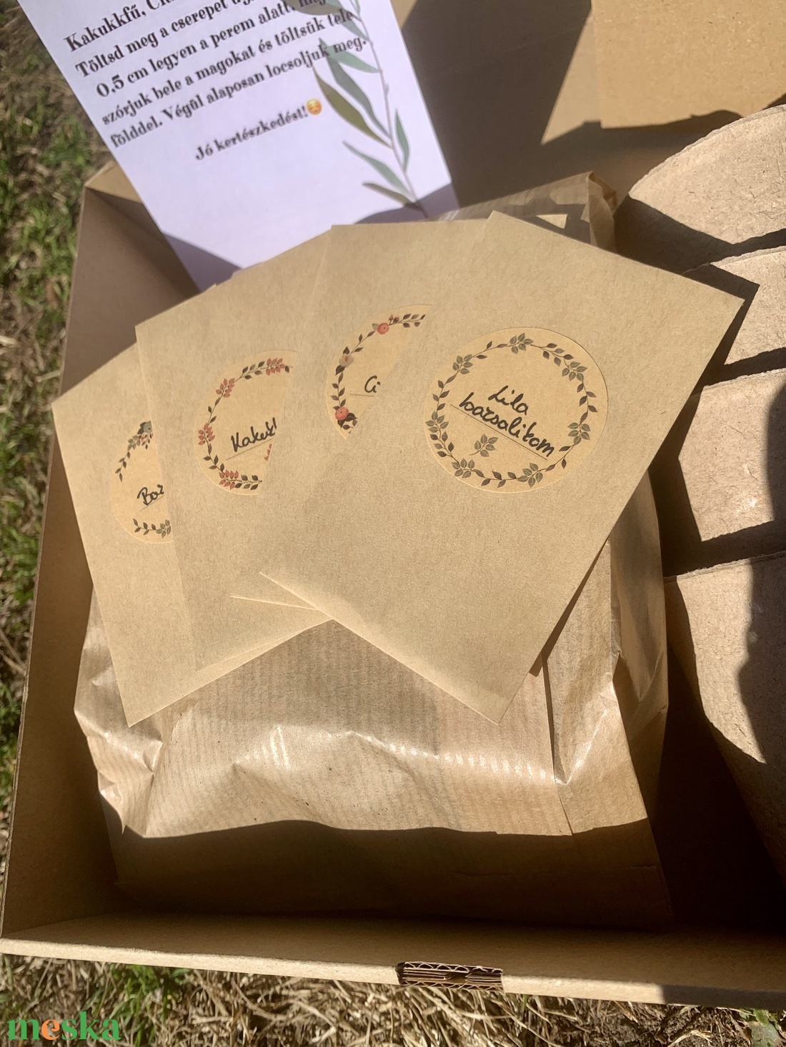 Saláta box  - diy (csináld magad) - egységcsomag - Meska.hu