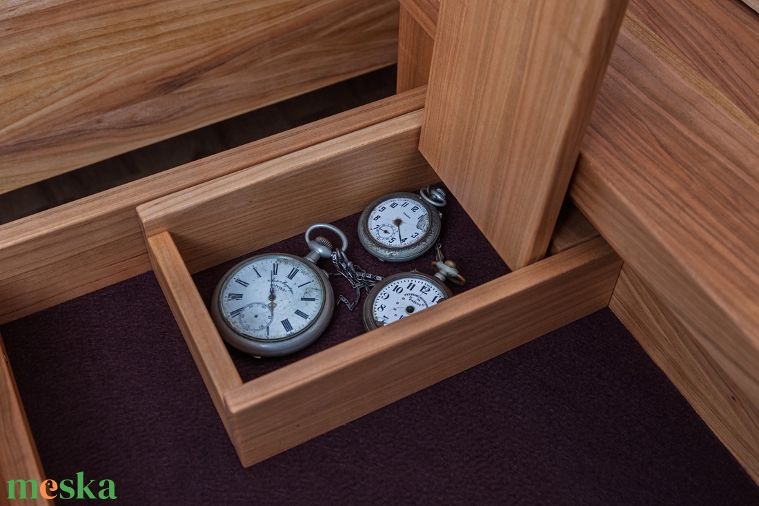 Cseresznyefa éjjeli szekrény - otthon & életmód - bútor - szekrény - Meska.hu