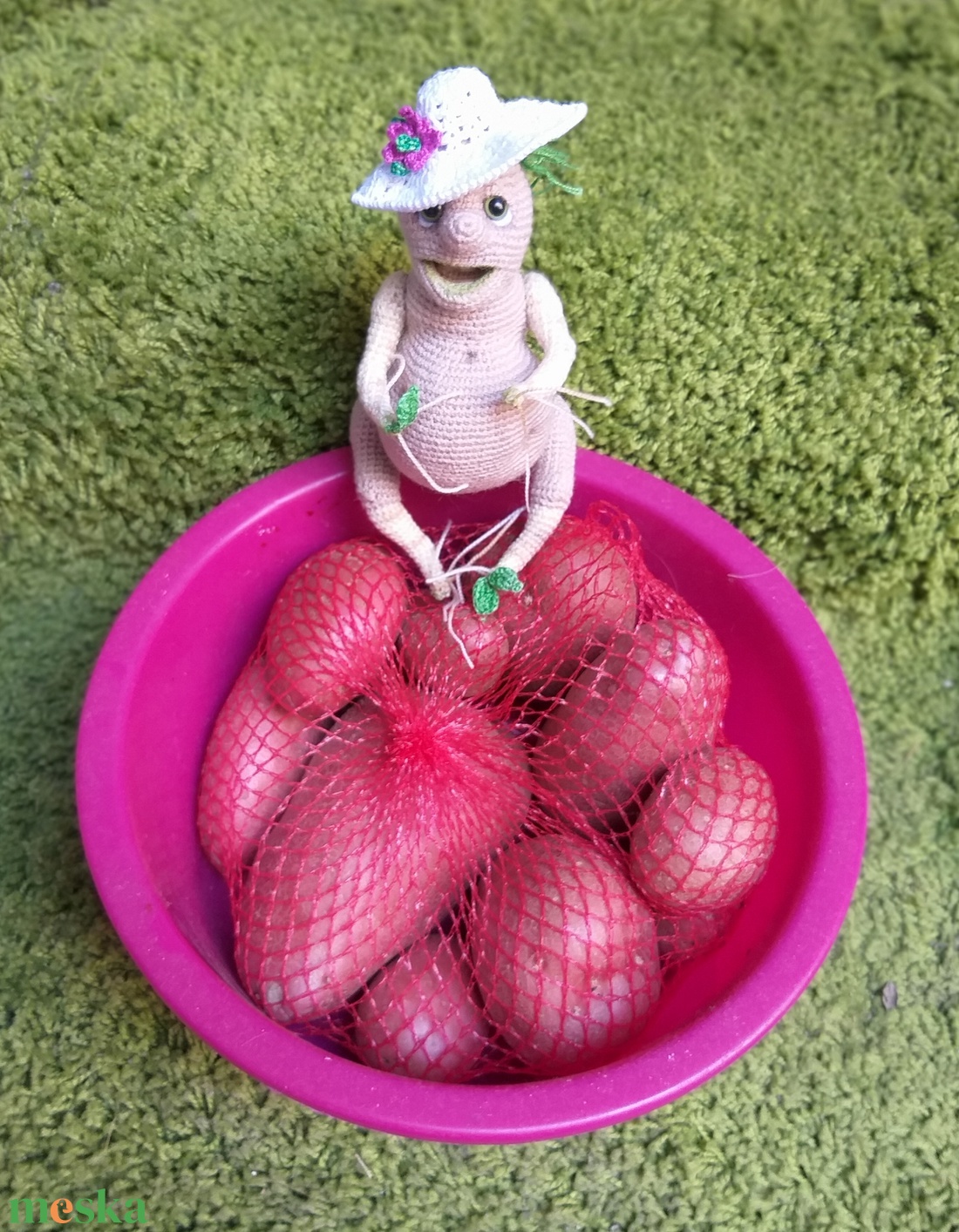 Burgonya asszony - játék & sport - plüssállat & játékfigura - más figura - Meska.hu Burgonya asszony - játék & sport - plüssállat & játékfigura - más figura - Meska.hu