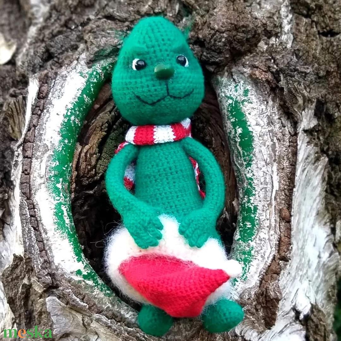 Kis Grinch - játék & sport - plüssállat & játékfigura - más figura - Meska.hu Kis Grinch - játék & sport - plüssállat & játékfigura - más figura - Meska.hu