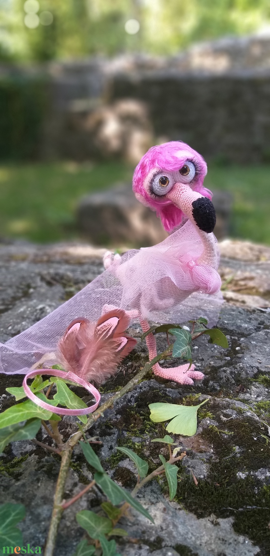 Laiza flamingó. - játék & sport - plüssállat & játékfigura - madár - Meska.hu Laiza flamingó. - játék & sport - plüssállat & játékfigura - madár - Meska.hu