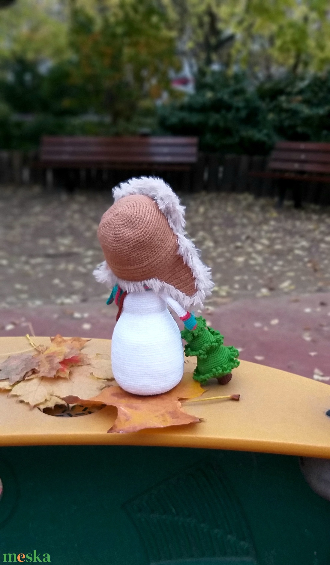 Postás hóember - játék & sport - plüssállat & játékfigura - más figura - Meska.hu