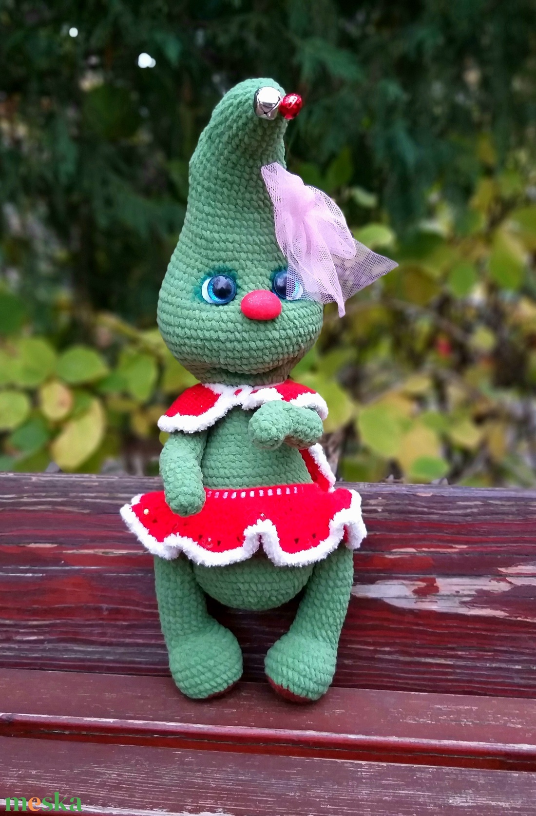 Ünnepi karácsonyfa - karácsony - karácsonyi lakásdekoráció - karácsonyfa, grincsfa - Meska.hu