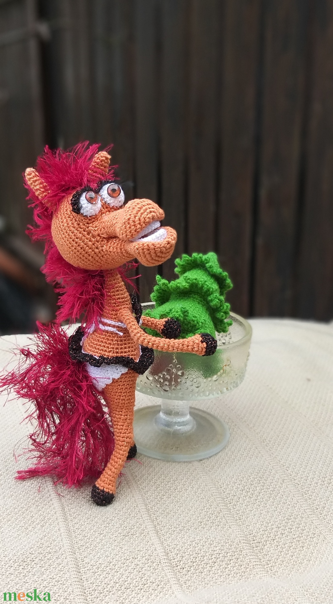 Istennő - játék & sport - plüssállat & játékfigura - ló - Meska.hu