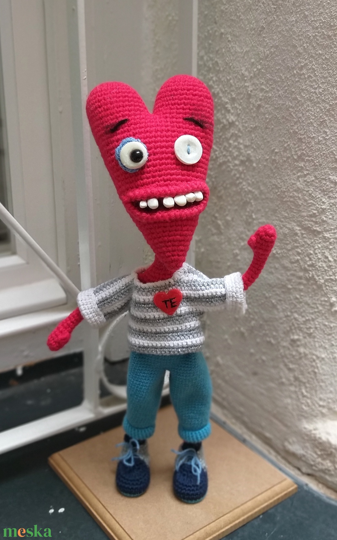 A szívemben vagy - játék & sport - plüssállat & játékfigura - más figura - Meska.hu