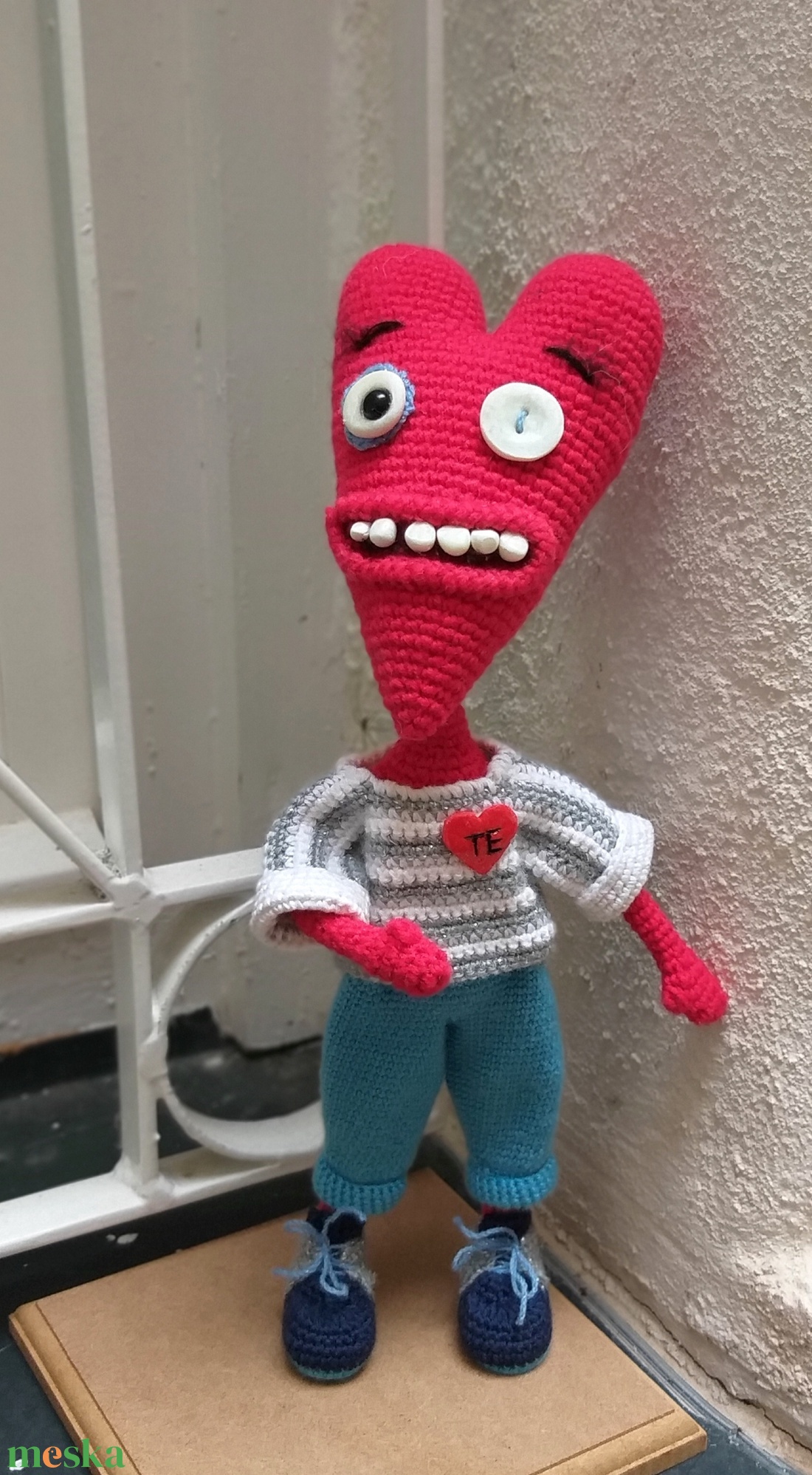 A szívemben vagy - játék & sport - plüssállat & játékfigura - más figura - Meska.hu