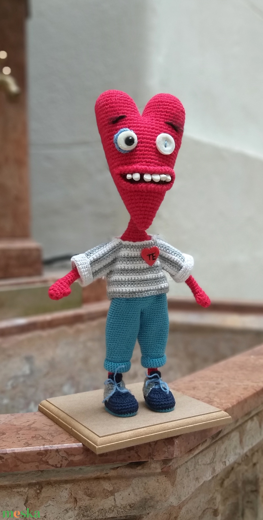 A szívemben vagy - játék & sport - plüssállat & játékfigura - más figura - Meska.hu