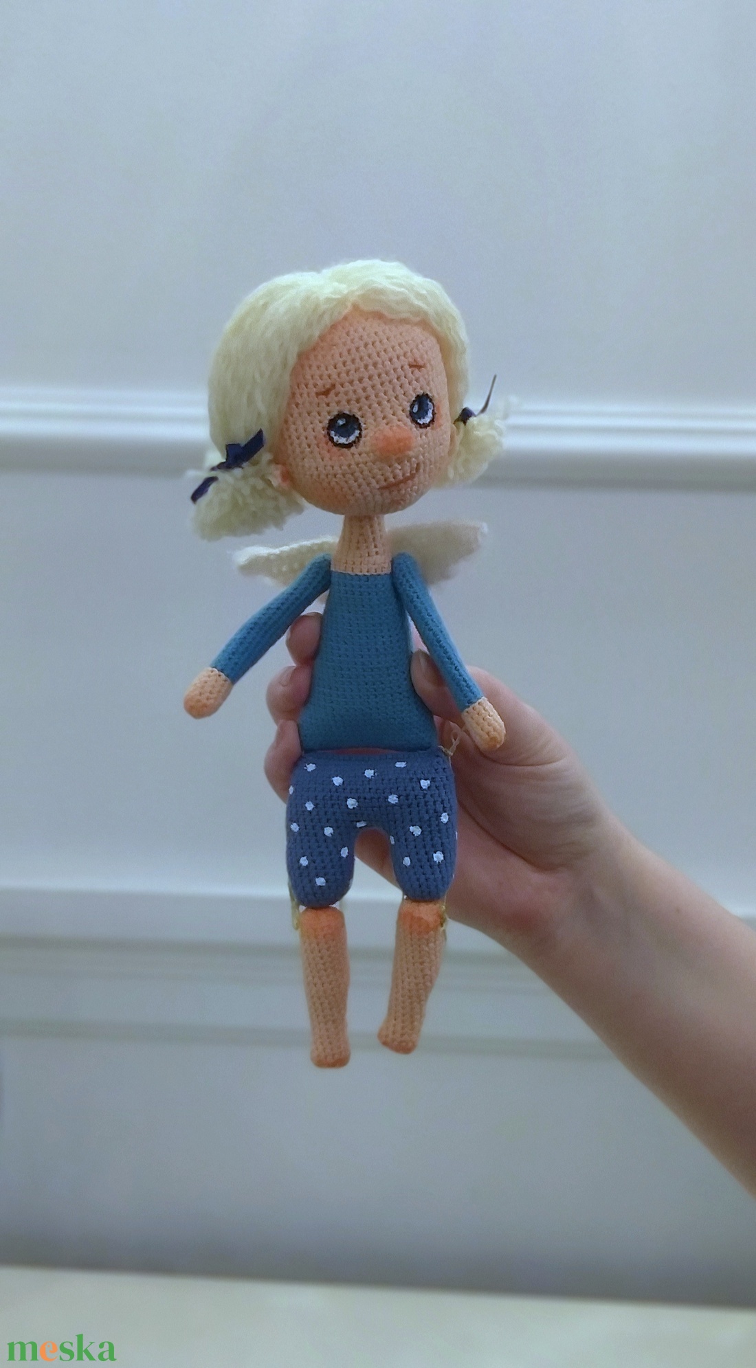 Húsvéti angyal - játék & sport - plüssállat & játékfigura - manó - Meska.hu