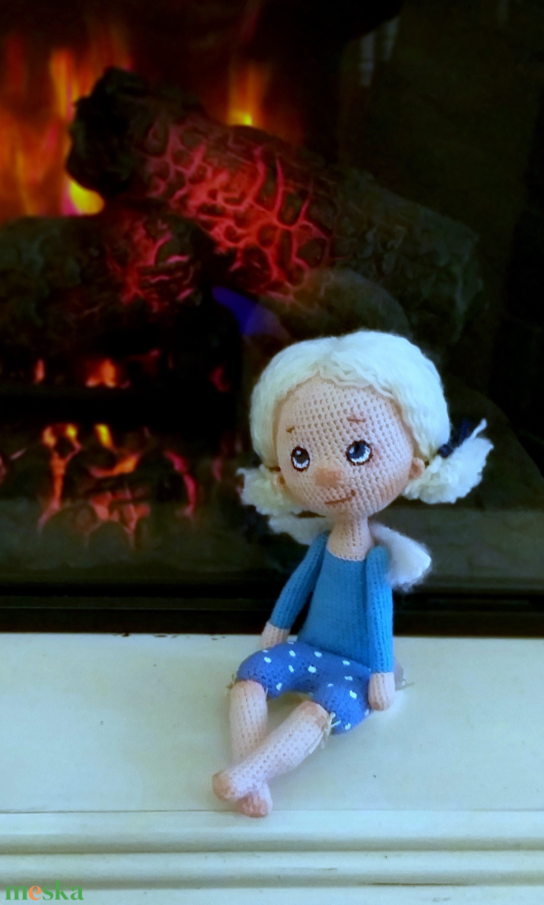 Húsvéti angyal - játék & sport - plüssállat & játékfigura - manó - Meska.hu