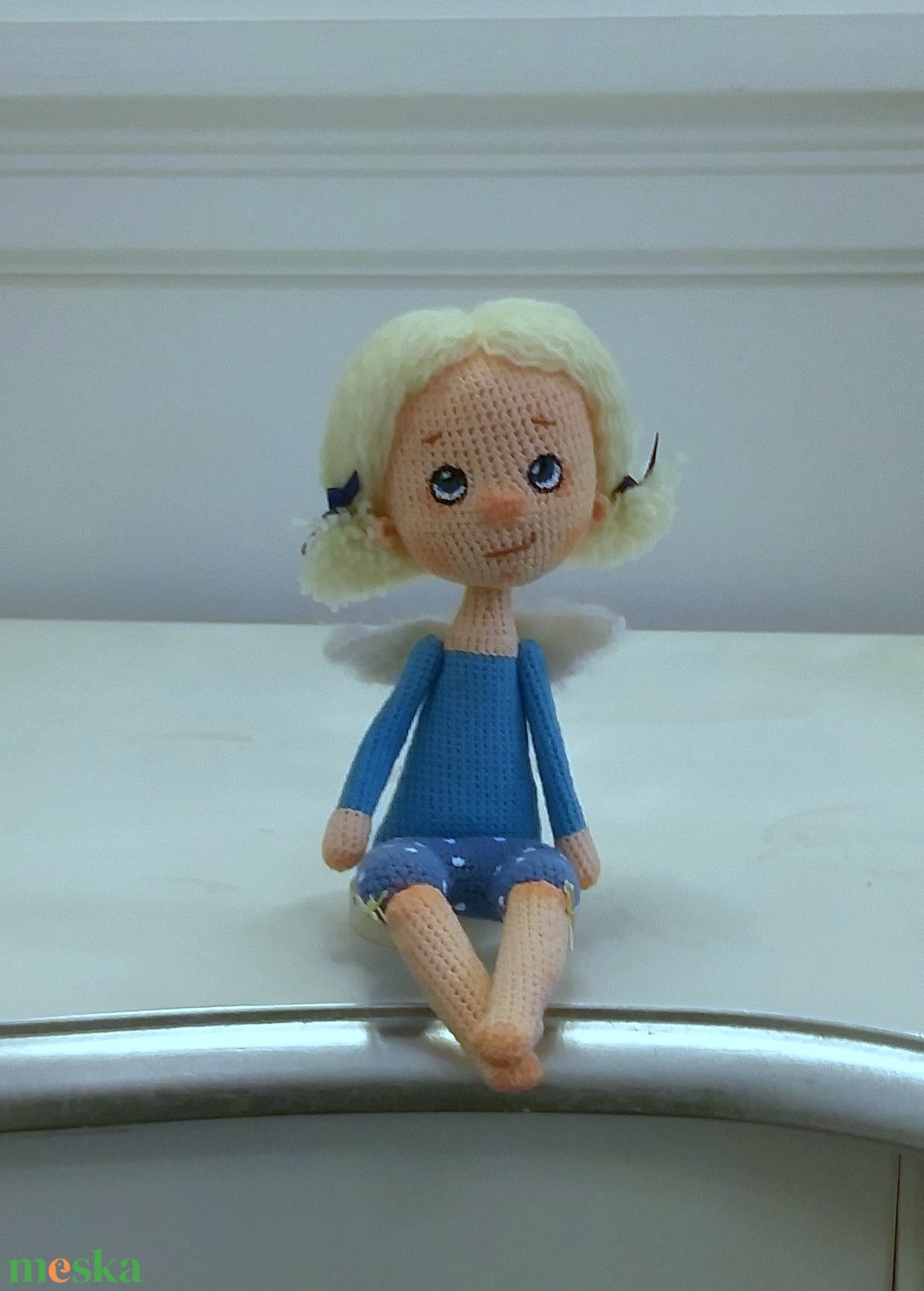 Húsvéti angyal - játék & sport - plüssállat & játékfigura - manó - Meska.hu