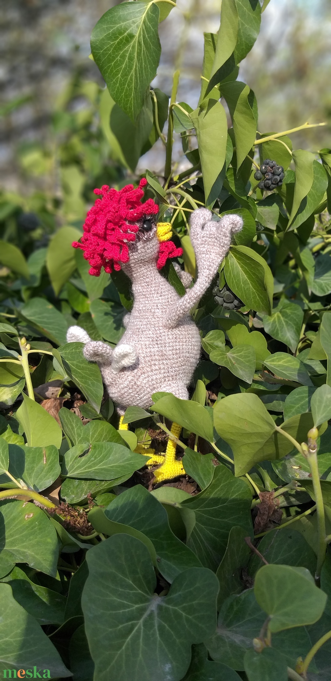 Vidám tyúk. - játék & sport - plüssállat & játékfigura - más figura - Meska.hu