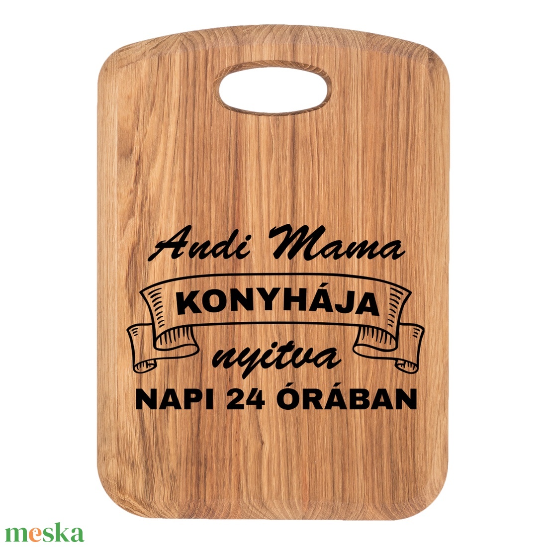 Tölgyfa Vágódeszka többféle méretben - tömör fából - ajándék nagymamának, anyának, apának - születésnapra, karácsonyra - otthon & életmód - konyhafelszerelés, tálalás - Meska.hu