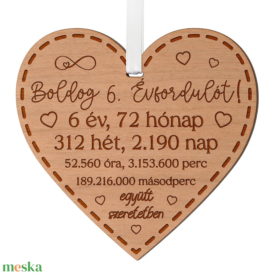 6. Évfordulós Ajándék - otthon & életmód - dekoráció - fali és függő dekoráció - falra akasztható dekor - Meska.hu 6. Évfordulós Ajándék - otthon & életmód - dekoráció - fali és függő dekoráció - falra akasztható dekor - Meska.hu