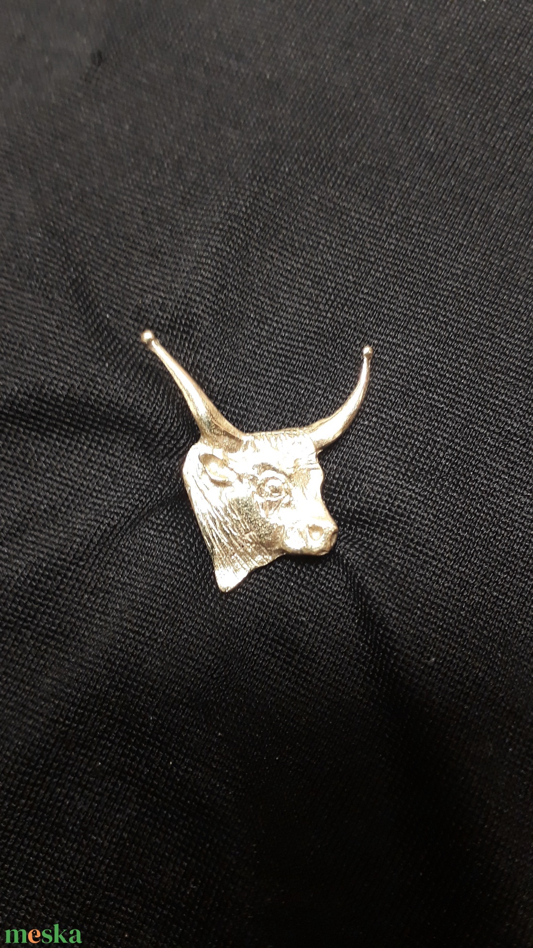 Kitűző szürkemarha fej sárgarézből - ékszer - kitűző és bross - kitűző - Meska.hu Kitűző szürkemarha fej sárgarézből - ékszer - kitűző és bross - kitűző - Meska.hu