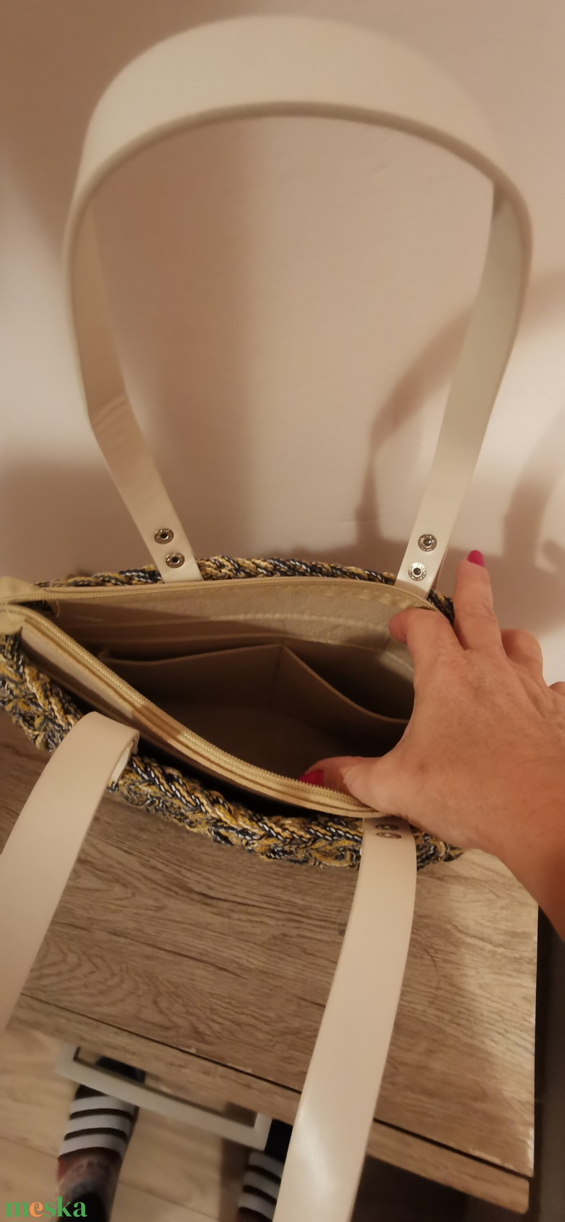 Kosártáska - táska & tok - kézitáska & válltáska - kézitáska - Meska.hu