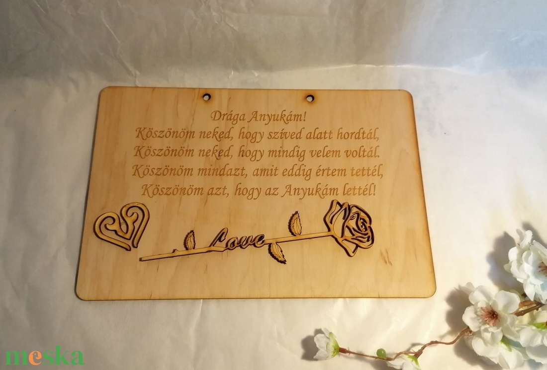 Anyukám lettél.. fali tábla Édesanyáknak - otthon & életmód - dekoráció - fali és függő dekoráció - falra akasztható dekor - Meska.hu Anyukám lettél.. fali tábla Édesanyáknak - otthon & életmód - dekoráció - fali és függő dekoráció - falra akasztható dekor - Meska.hu