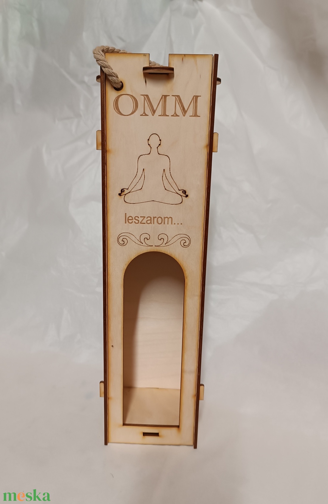 Omm meditációs bortartó - otthon & életmód - konyhafelszerelés, tálalás - tálalás - bortartó - Meska.hu Omm meditációs bortartó - otthon & életmód - konyhafelszerelés, tálalás - tálalás - bortartó - Meska.hu