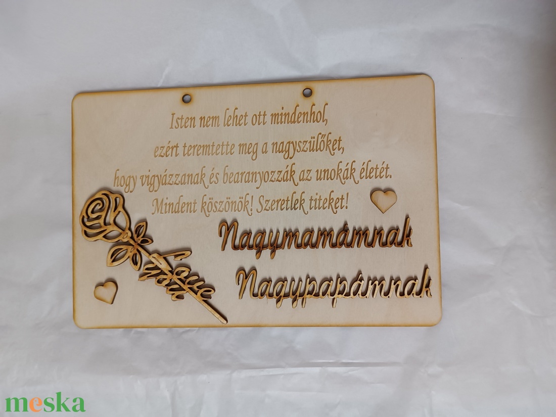 Isten nem lehet ott... fali tábla Nagymamáknak és Nagyszülőknek - esküvő - emlék & ajándék - szülőköszöntő ajándék - Meska.hu Isten nem lehet ott... fali tábla Nagymamáknak és Nagyszülőknek - esküvő - emlék & ajándék - szülőköszöntő ajándék - Meska.hu