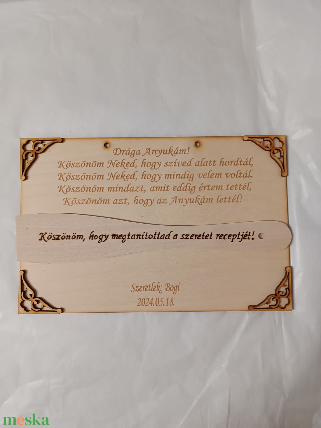 Szülőköszöntő fali fakanalas fa tábla Édesanyáknak és Nagymamáknak - esküvő - emlék & ajándék - szülőköszöntő ajándék - Meska.hu Szülőköszöntő fali fakanalas fa tábla Édesanyáknak és Nagymamáknak - esküvő - emlék & ajándék - szülőköszöntő ajándék - Meska.hu