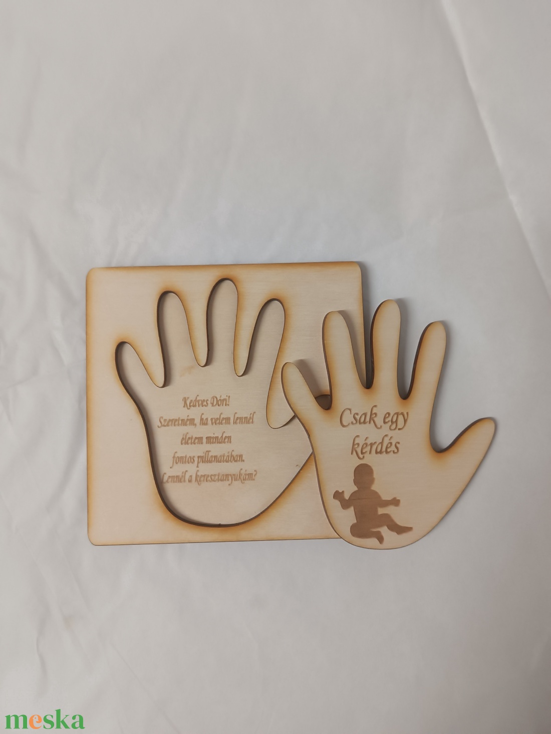 Keresztszülő felkérő kéz puzzle - játék & sport - keresztelőajándékok - Meska.hu Keresztszülő felkérő kéz puzzle - játék & sport - keresztelőajándékok - Meska.hu