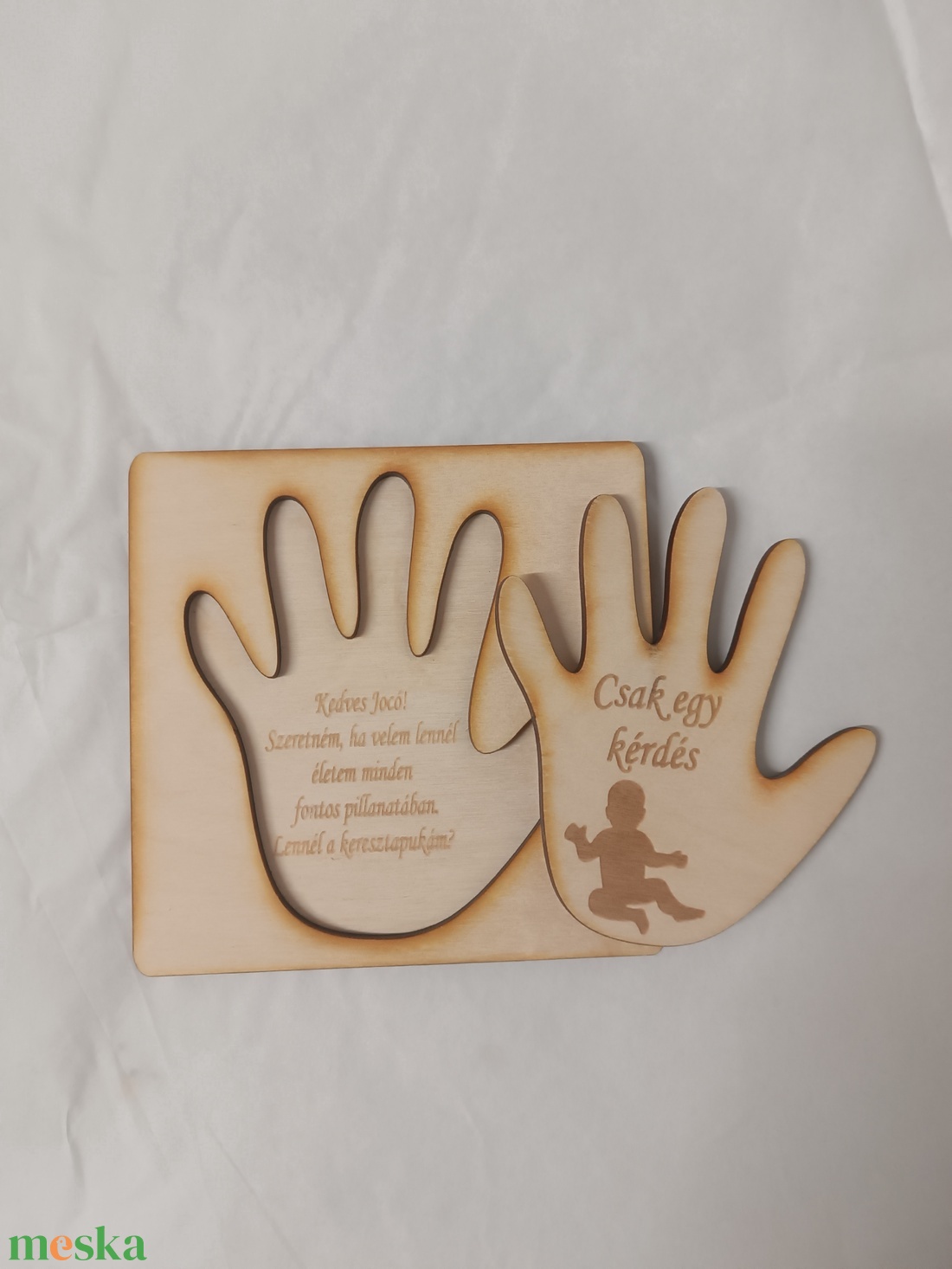 Keresztszülő felkérő kéz puzzle - játék & sport - keresztelőajándékok - Meska.hu Keresztszülő felkérő kéz puzzle - játék & sport - keresztelőajándékok - Meska.hu