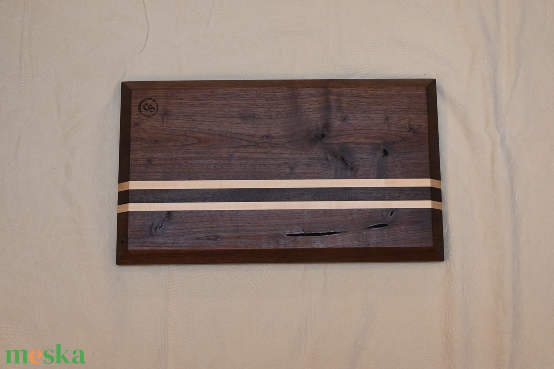 Dekoratív tálaló deszka - otthon & életmód - konyhafelszerelés, tálalás - sütés, főzés - vágódeszka - Meska.hu