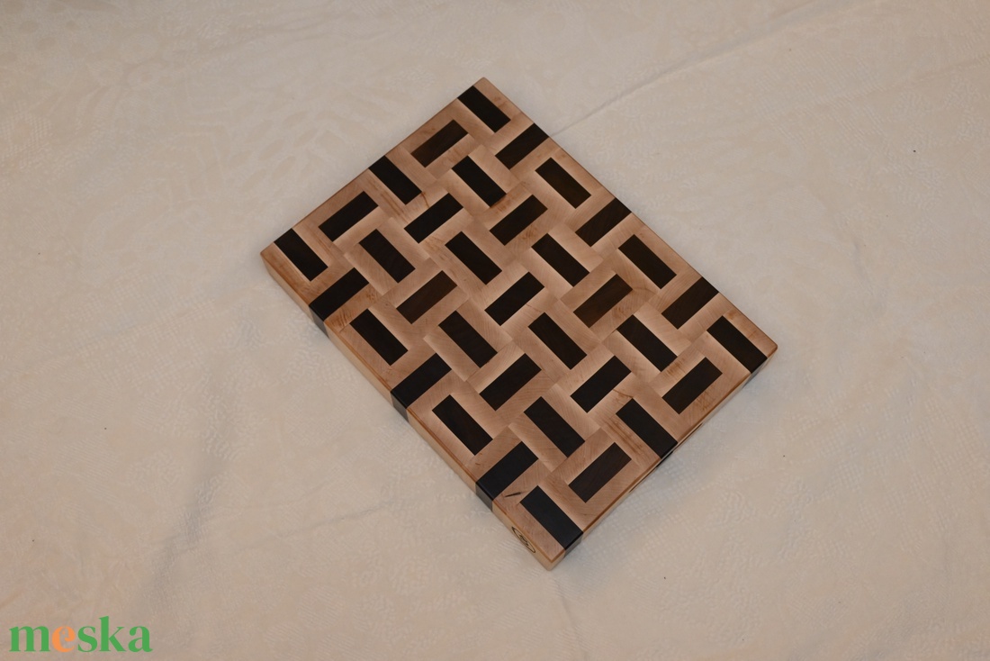 Vágódeszka 3-csíkos 7x5 motívummal (2) - otthon & életmód - konyhafelszerelés, tálalás - sütés, főzés - vágódeszka - Meska.hu