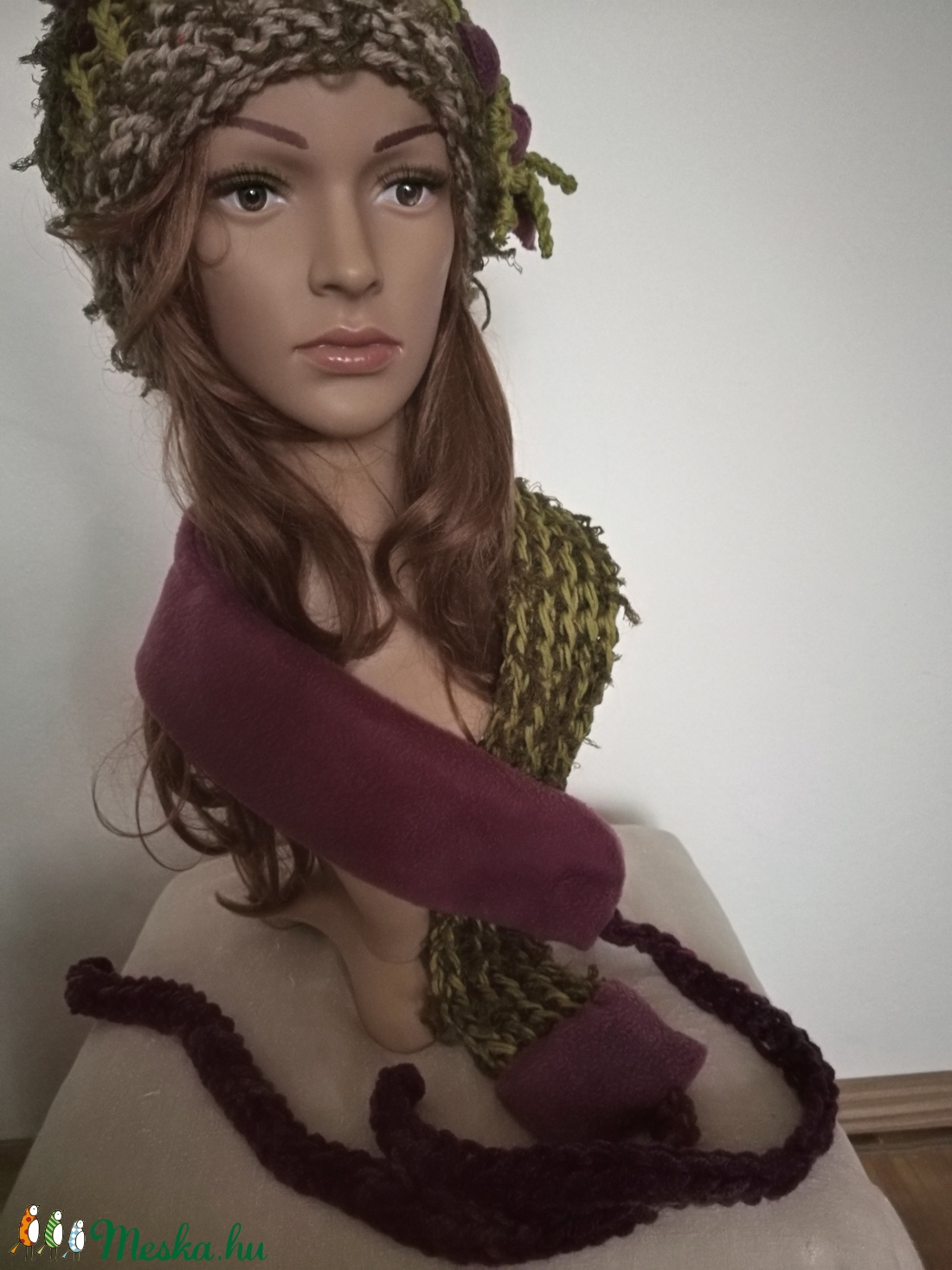 ,,Zara kötött sapka, nyakbavalóval - ruha & divat - sál, sapka, kendő - sapka - Meska.hu ,,Zara kötött sapka, nyakbavalóval - ruha & divat - sál, sapka, kendő - sapka - Meska.hu