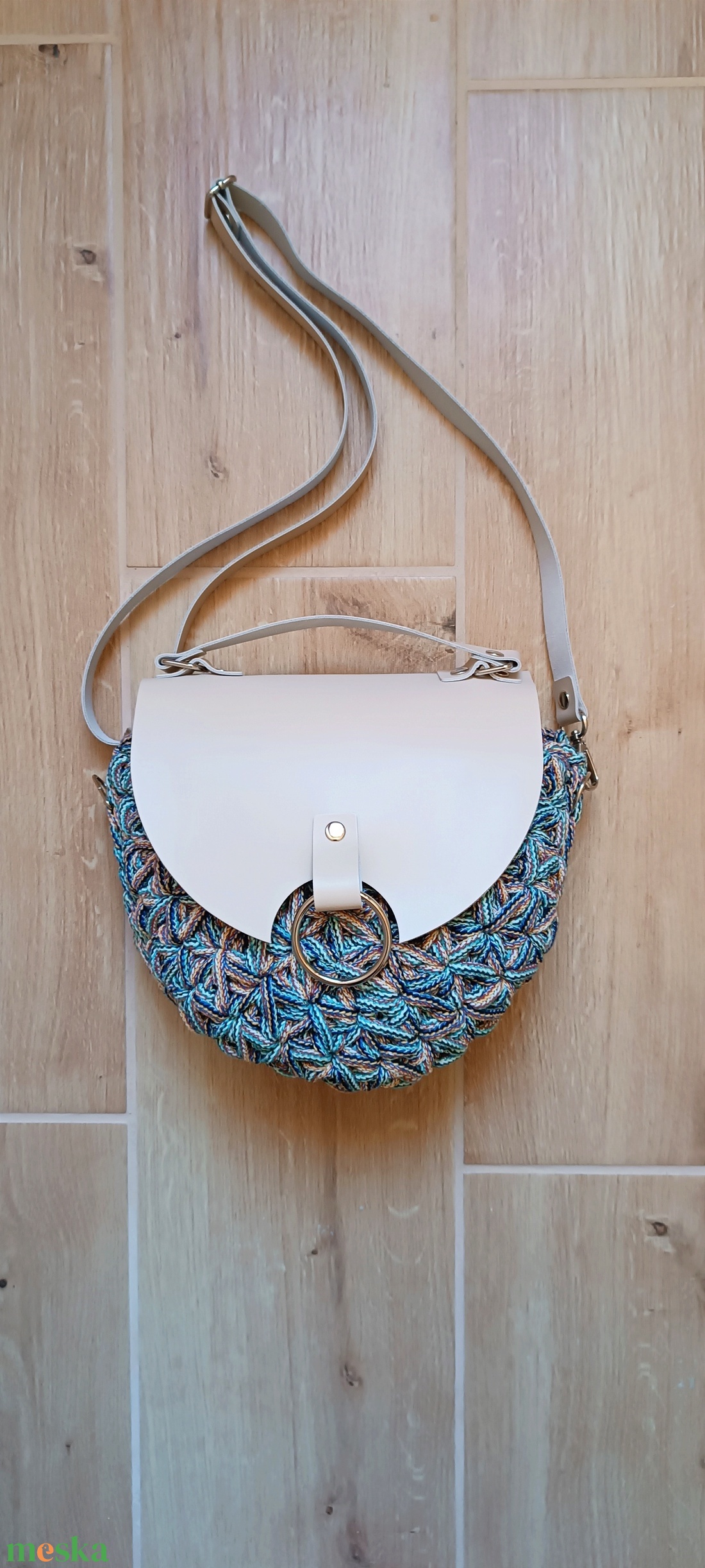 Jázmin mintás crossbody  - táska & tok - kézitáska & válltáska - kézitáska - Meska.hu