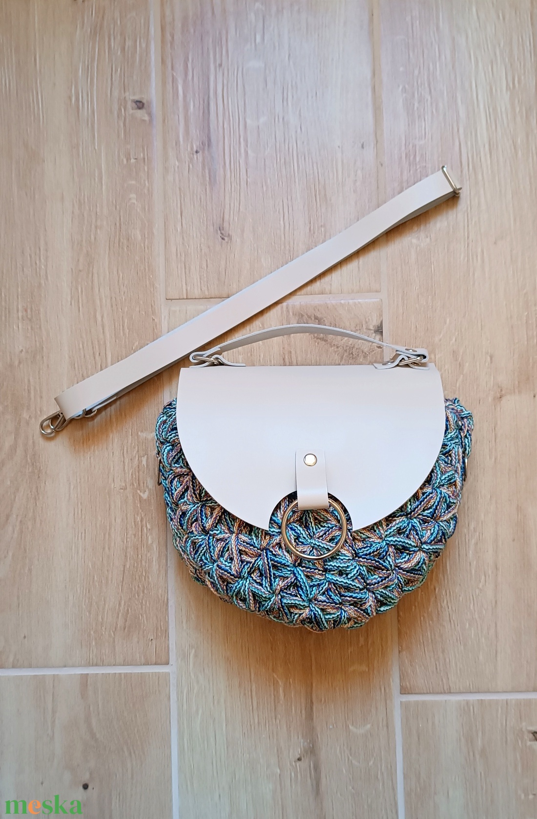 Jázmin mintás crossbody  - táska & tok - kézitáska & válltáska - kézitáska - Meska.hu