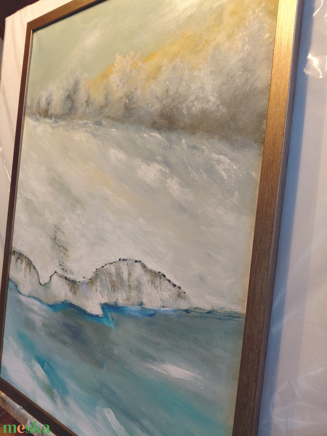 A csend peremén 50x70cm - művészet - festmény - olajfestmény - Meska.hu