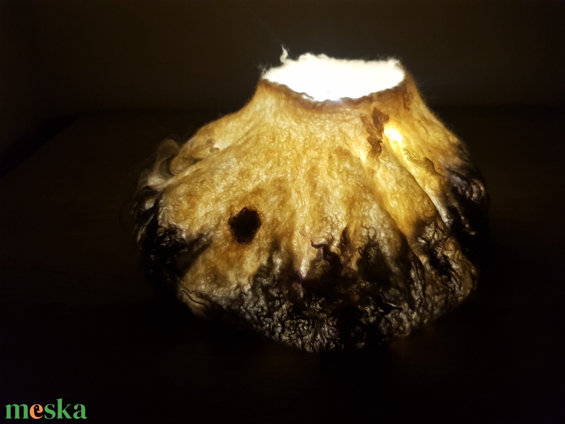 Nemez lámpás - otthon & életmód - lámpa - hangulatlámpa - Meska.hu