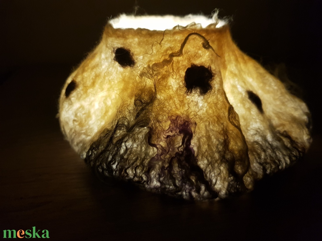 Nemez lámpás - otthon & életmód - lámpa - hangulatlámpa - Meska.hu