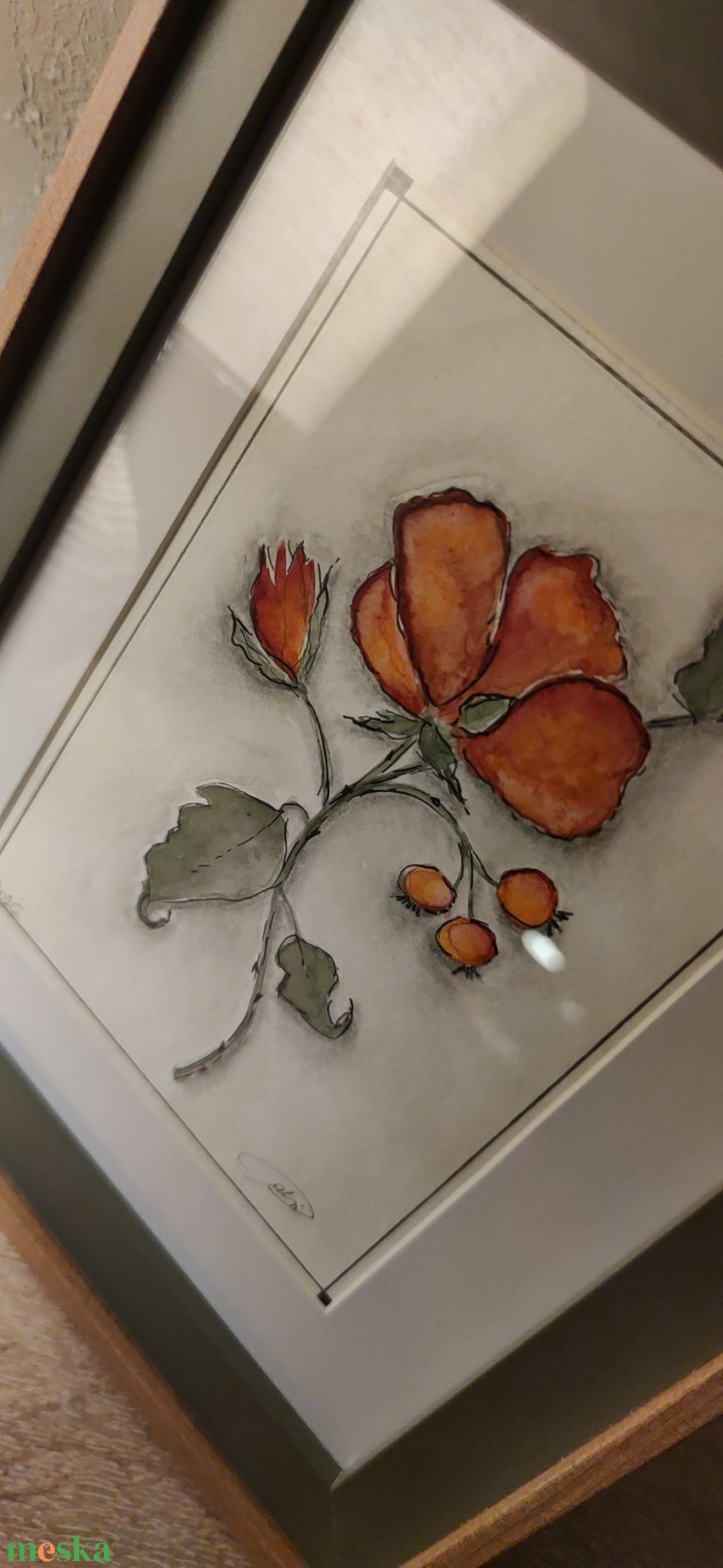 Sziromnyi emlék-Akvarell  - művészet - festmény - akvarell - Meska.hu