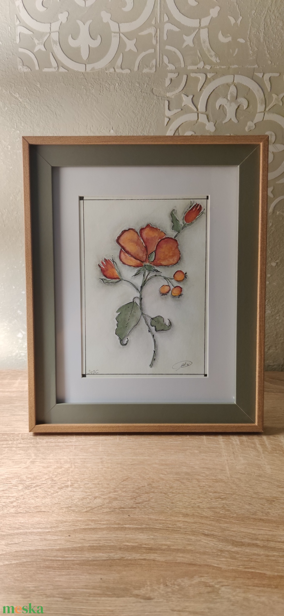 Sziromnyi emlék-Akvarell  - művészet - festmény - akvarell - Meska.hu