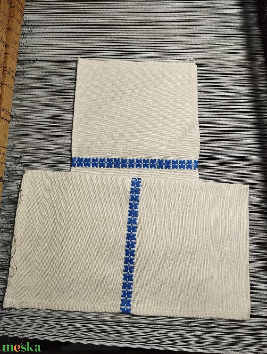 Szőttes szalvéta - otthon & életmód - konyhafelszerelés, tálalás - konyhai textil - szalvéta - Meska.hu