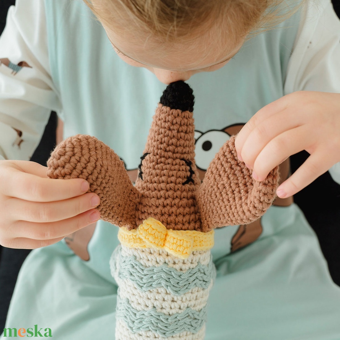 Horgolt tacsi fiú - játék & sport - plüssállat & játékfigura - kutya - Meska.hu