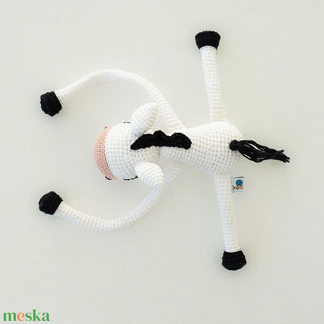 Horgolt függönykötő lovacska - otthon & életmód - lakástextil - függöny és kiegészítő - függöny elkötő - Meska.hu