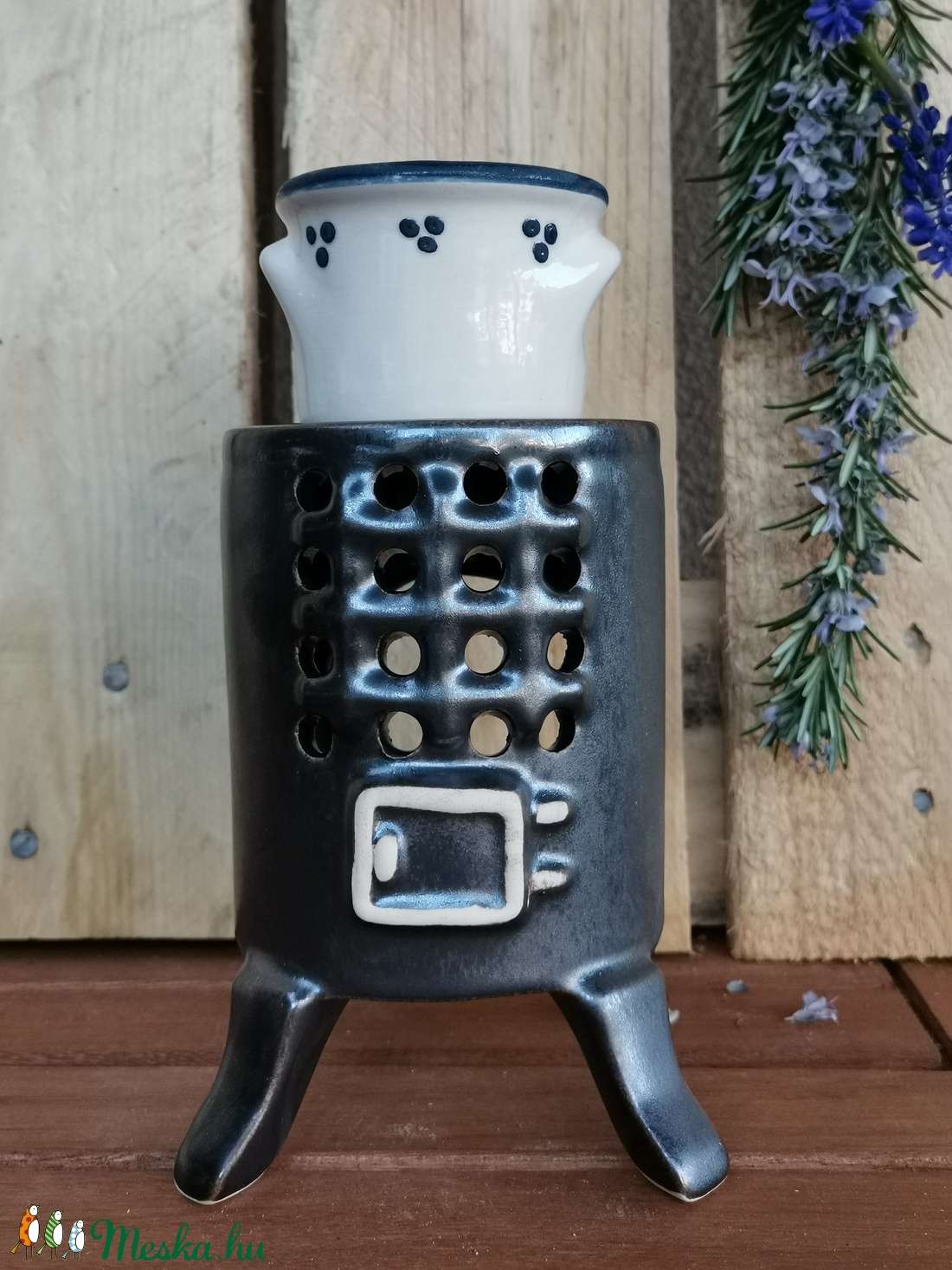Vaskályha aromalámpa - otthon & életmód - dekoráció - Meska.hu Vaskályha aromalámpa - otthon & életmód - dekoráció - Meska.hu