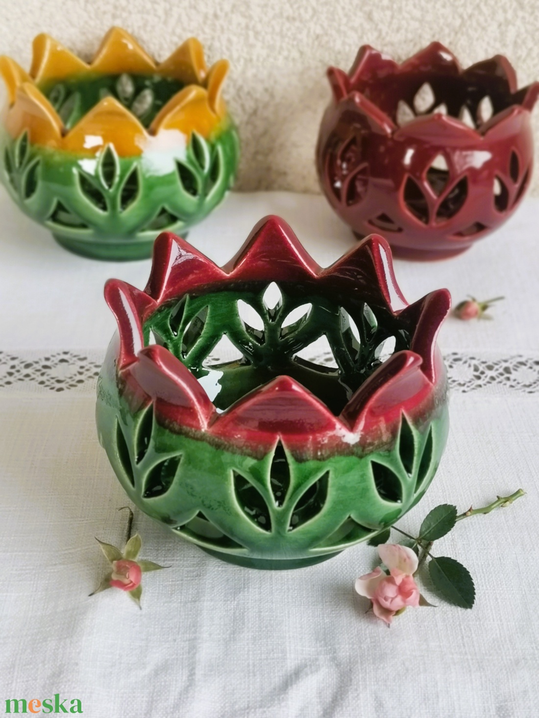 Tulipán mécsestartó 3 db-os szett - otthon & életmód - gyertya, illat, aroma - mécses és mécsestartó - Meska.hu Tulipán mécsestartó 3 db-os szett - otthon & életmód - gyertya, illat, aroma - mécses és mécsestartó - Meska.hu