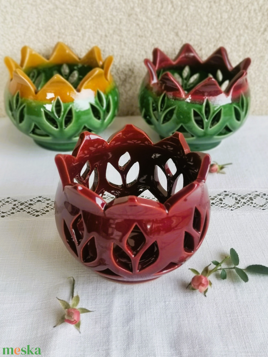 Tulipán mécsestartó 3 db-os szett - otthon & életmód - gyertya, illat, aroma - mécses és mécsestartó - Meska.hu Tulipán mécsestartó 3 db-os szett - otthon & életmód - gyertya, illat, aroma - mécses és mécsestartó - Meska.hu
