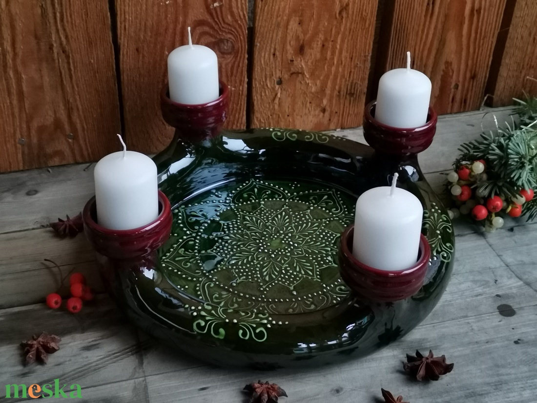 Adventi koszorú - karácsony - adventi díszek - adventi koszorú - Meska.hu Adventi koszorú - karácsony - adventi díszek - adventi koszorú - Meska.hu